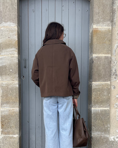 Trench Sélèna marron
