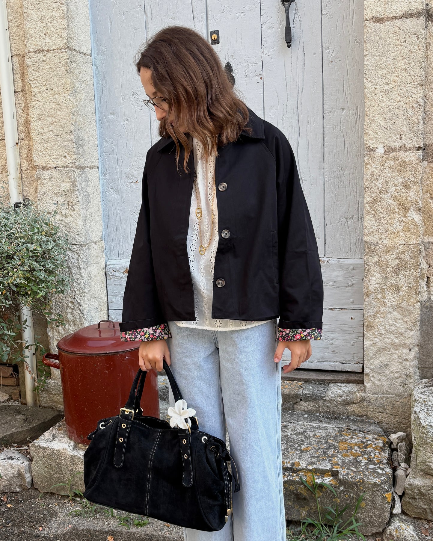 Trench Margaux noir