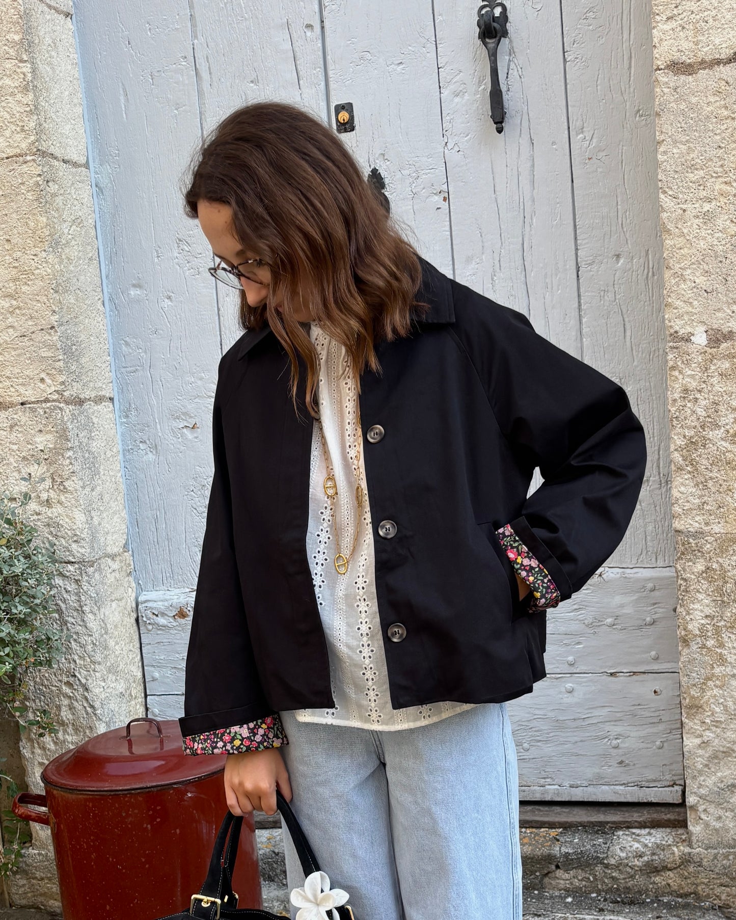 Trench Margaux noir