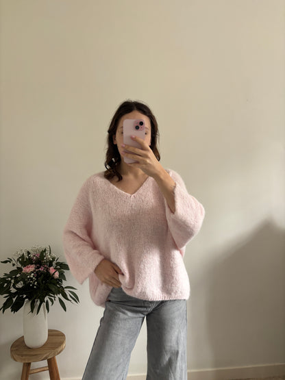 Roze Emeline trui