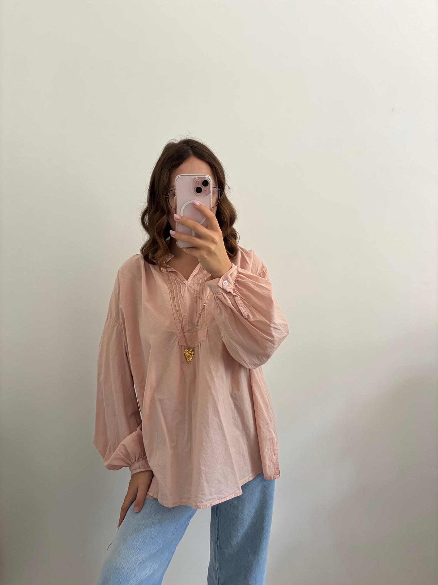 Parisian pink blouse