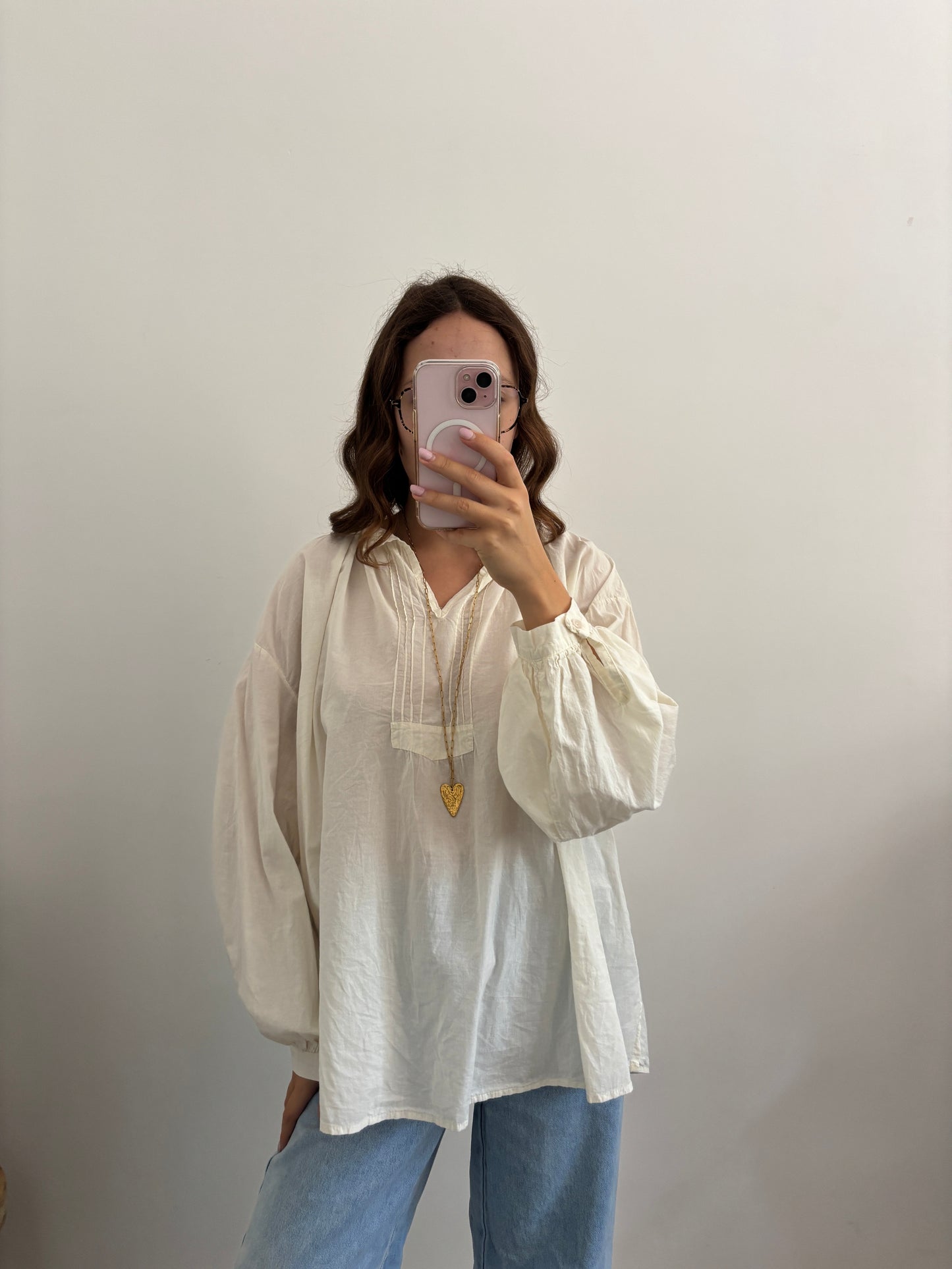 Ecru Paris blouse