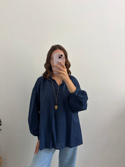 Blouse Paris marine