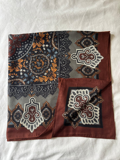 Navy scarf