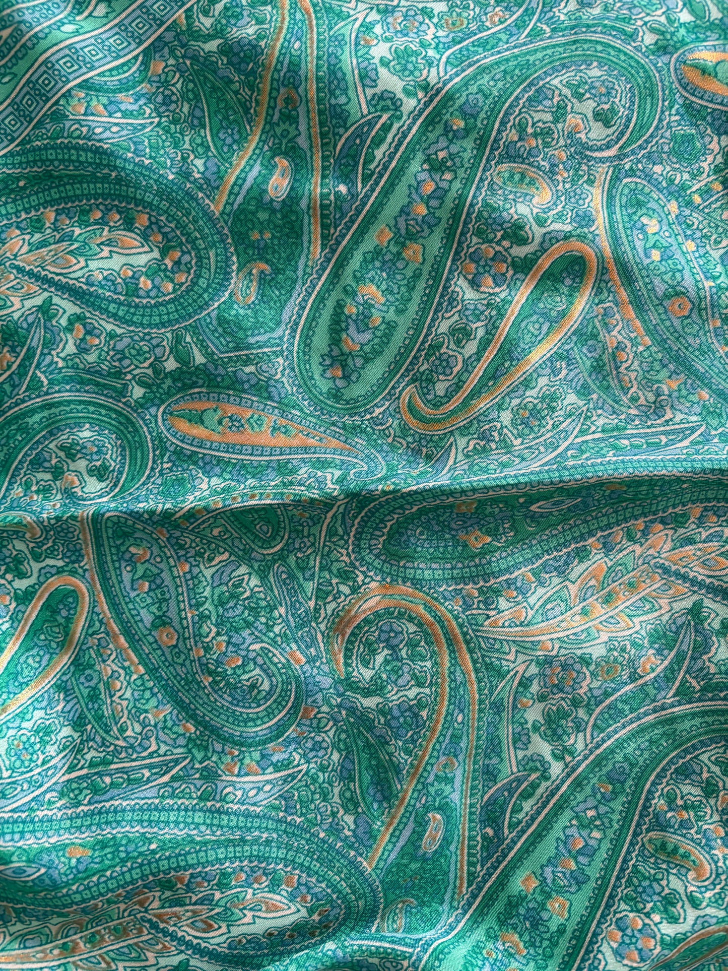 Robe bohème dos nu vert turquoise