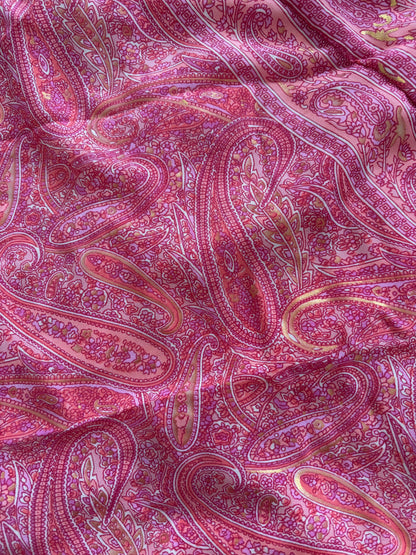 Robe bohème dos nu rose orangé