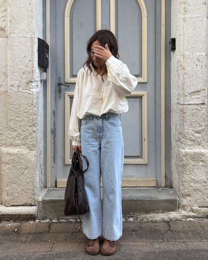 Ecru Paris blouse