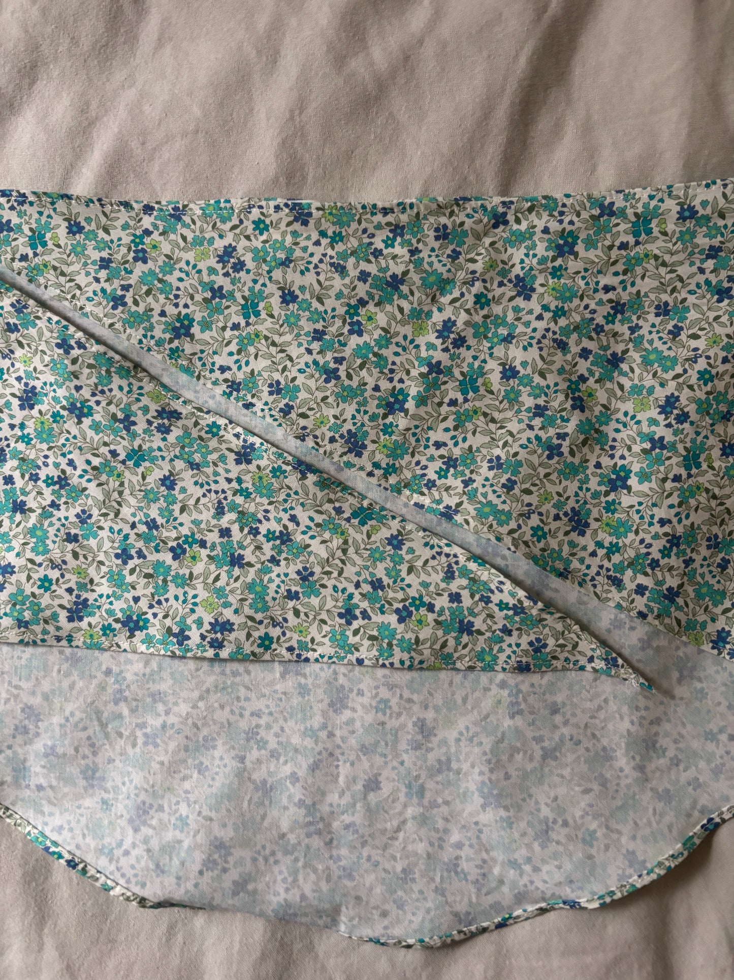 Blue Liberty scarf