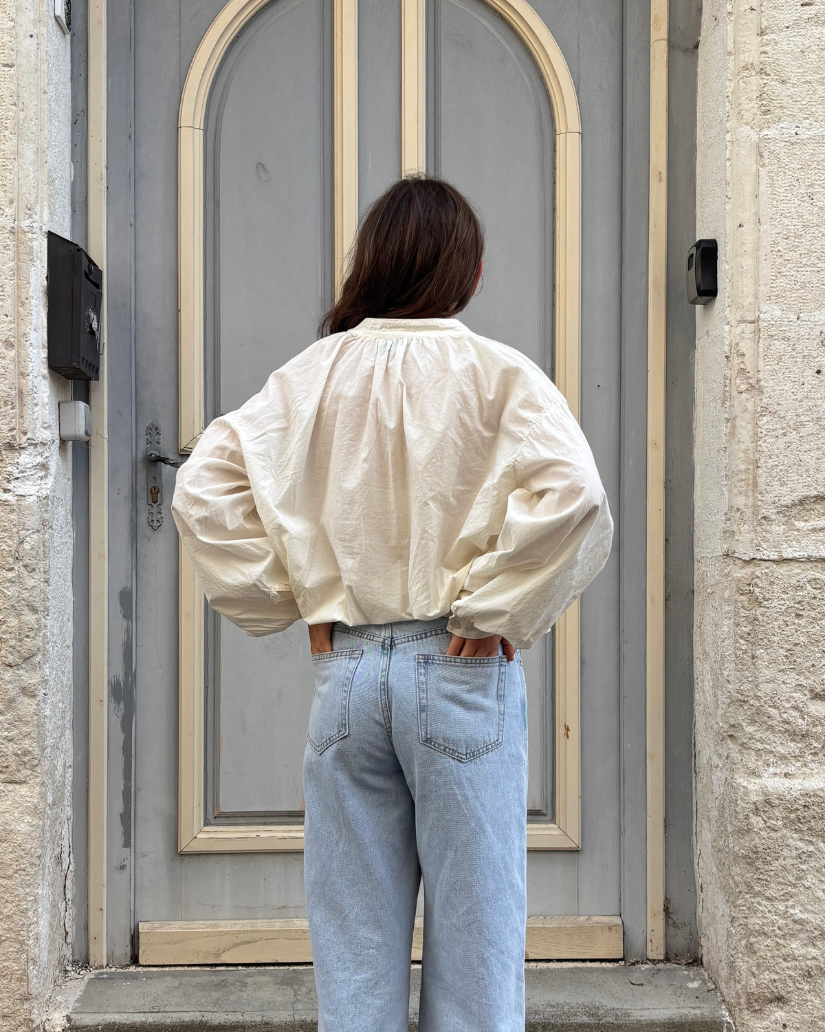 Ecru Paris blouse