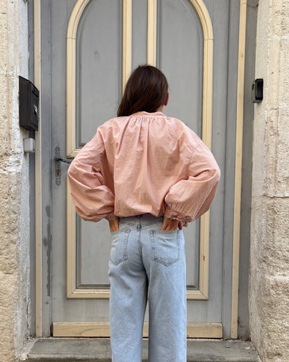Parisian pink blouse
