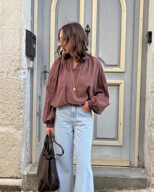 Brown Paris Blouse