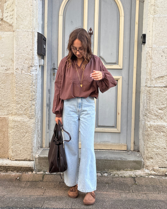 Brown Paris Blouse