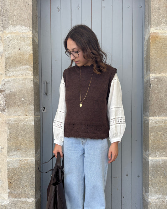 Anna brown sweater