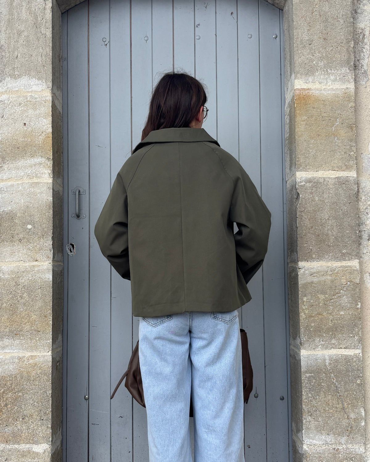 Trenchcoat Sélèna kaki