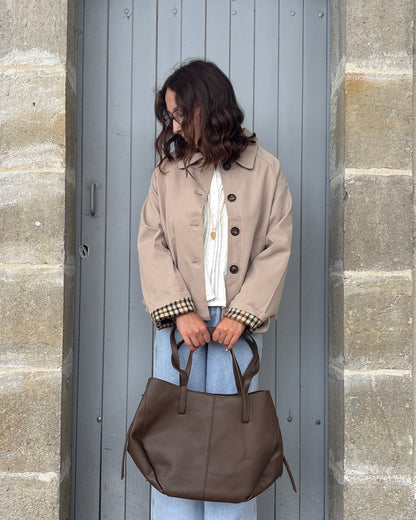 Trench Sélèna beige