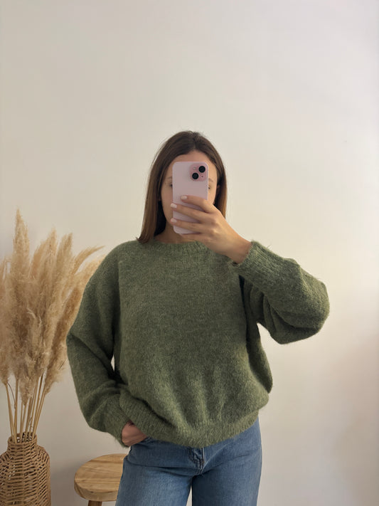 Pull Lucie vert