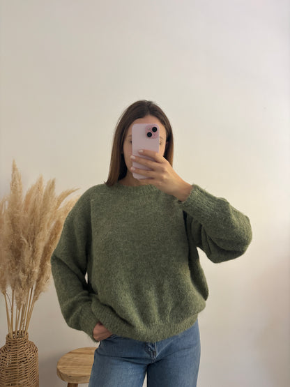 Pull Lucie vert