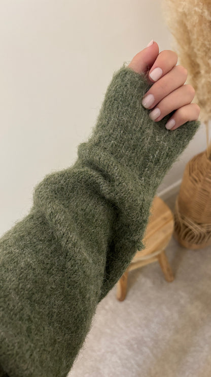 Pull Lucie vert