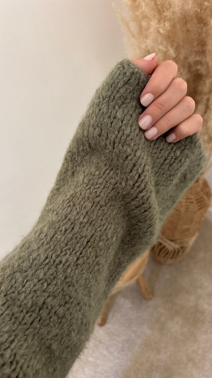 Gilet Olivia kaki