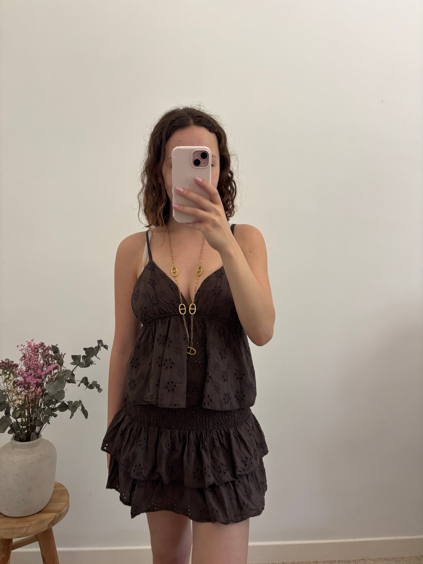 Top broderie Marion