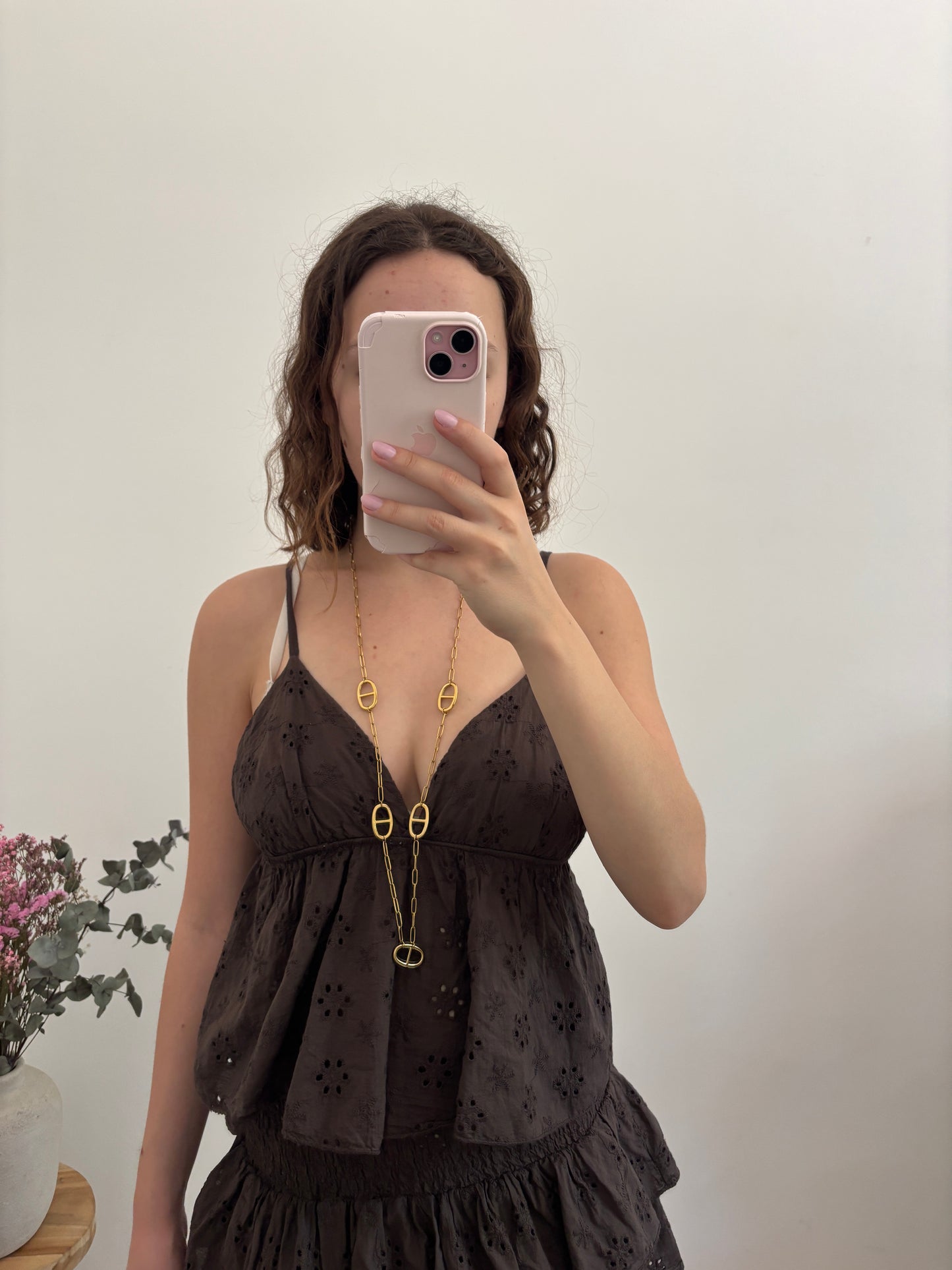 Top broderie Marion