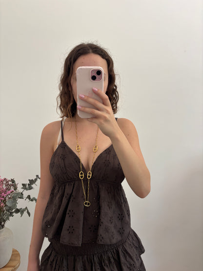 Top broderie Marion
