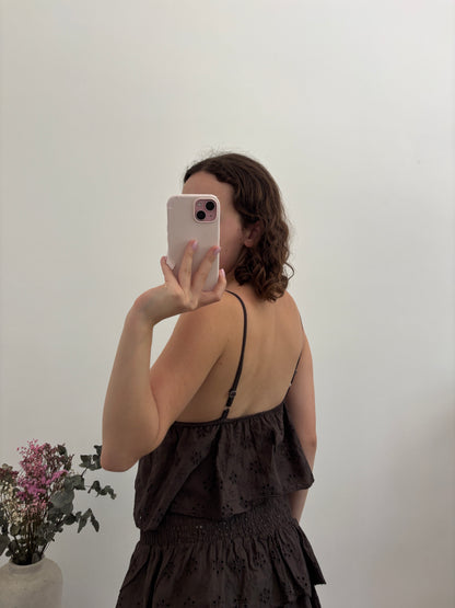 Top broderie Marion