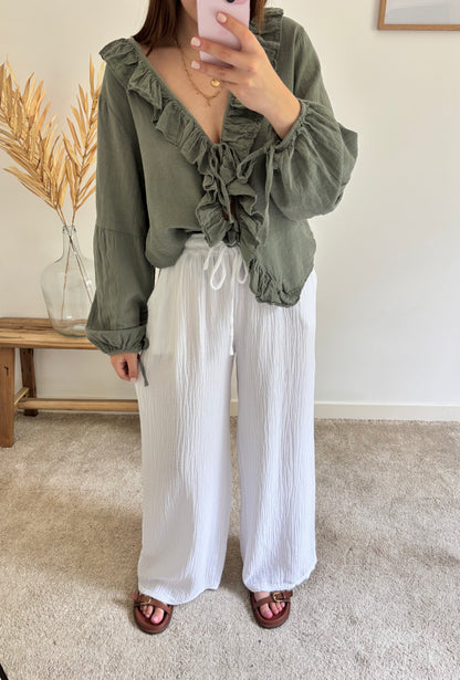 Blouse Louna kaki