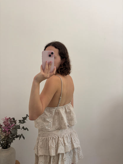 Top broderie Marion