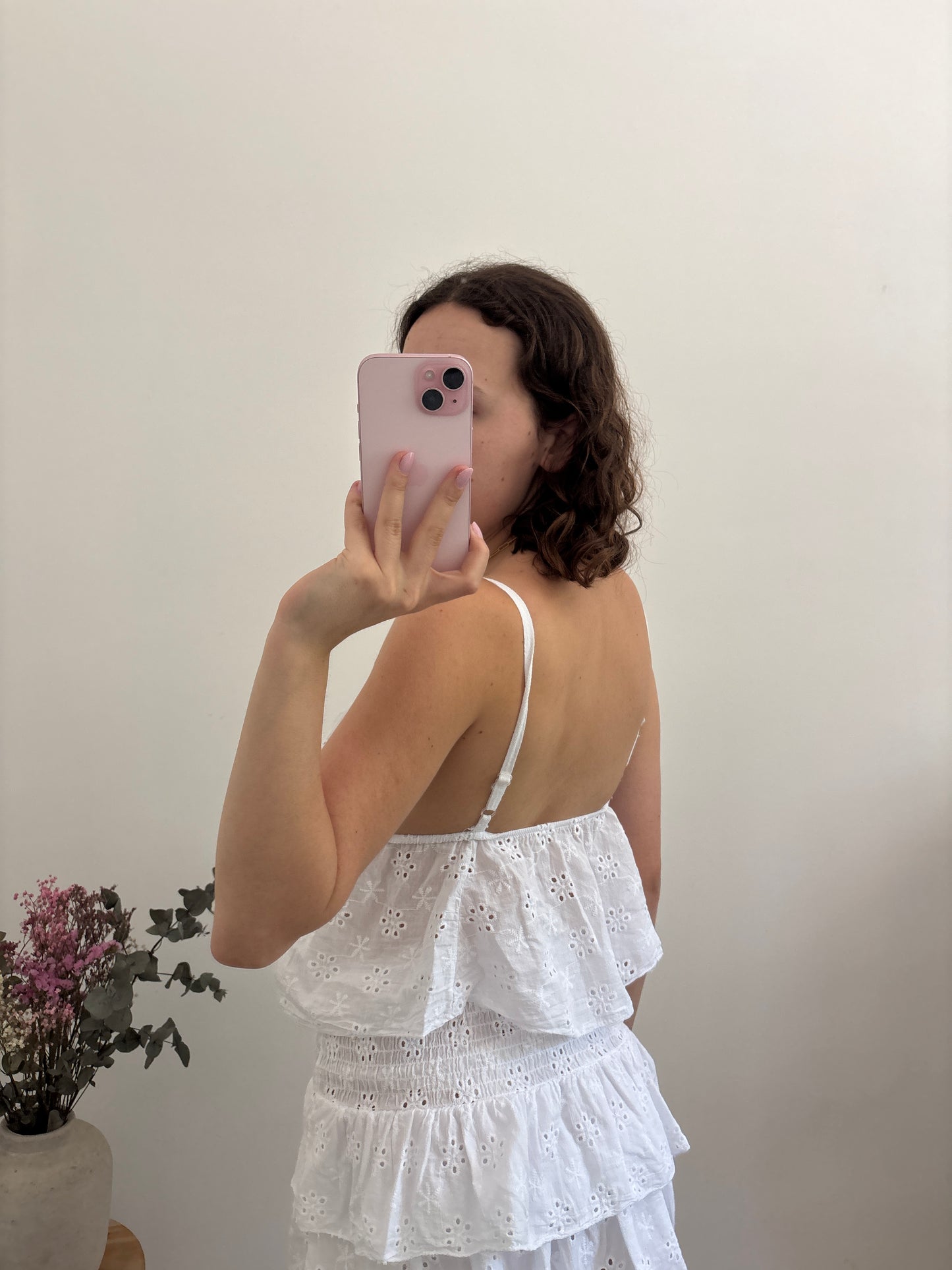 Top broderie Marion