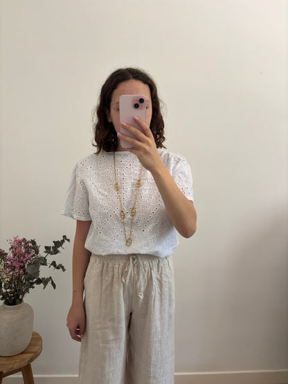Blouse Ester blanc