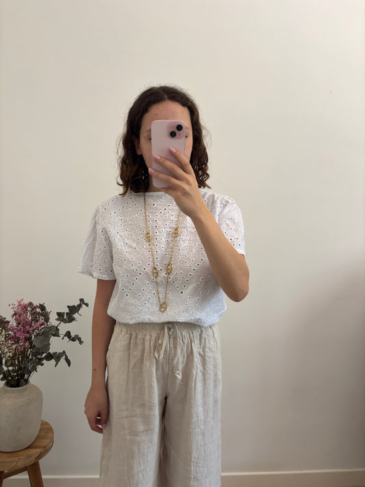 Blouse Ester blanc