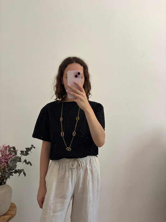 Blouse Ester noire