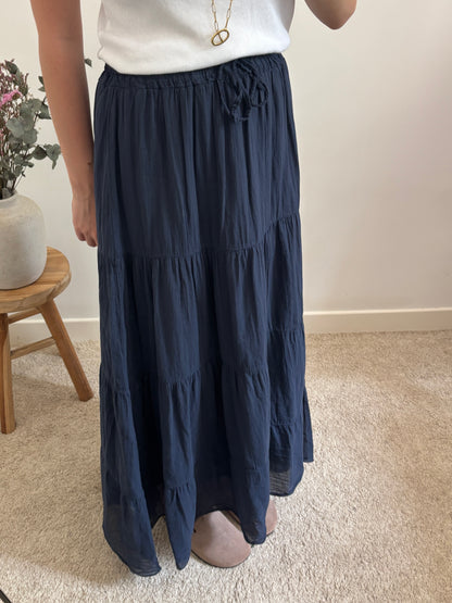 Jupe Angèle bleu