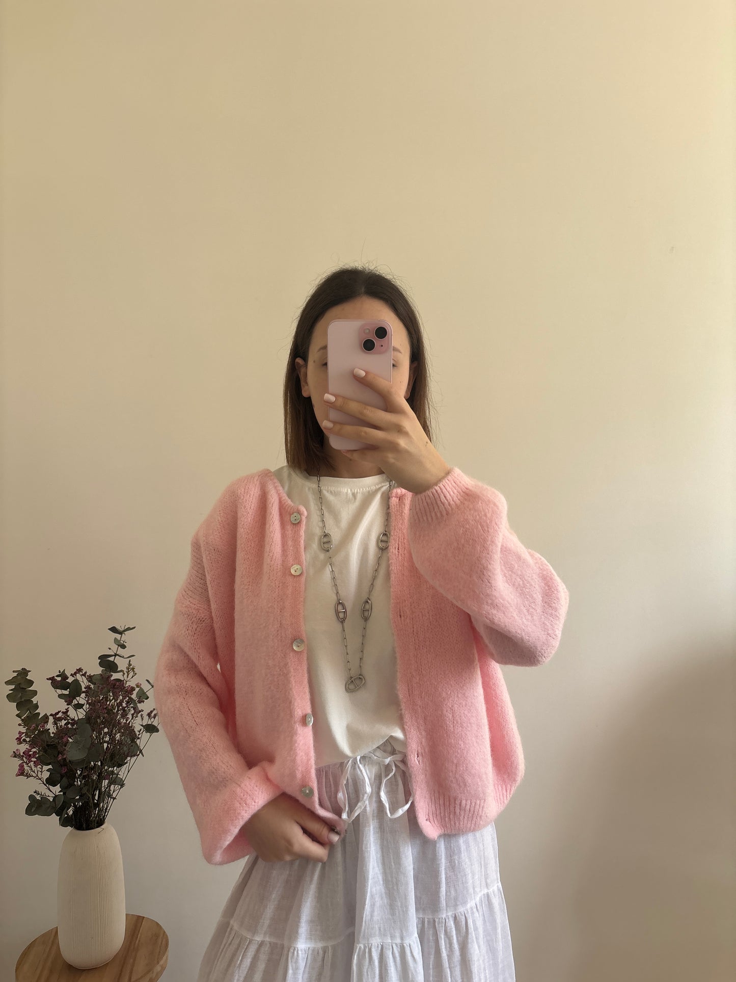 Pink Lou Cardigan
