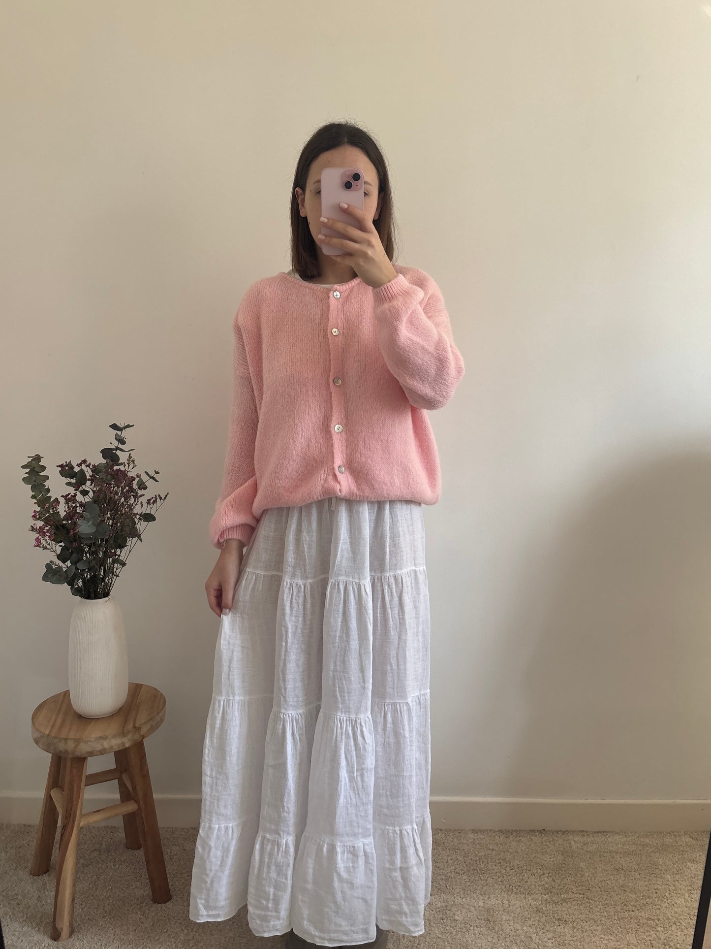 Pink Lou Cardigan