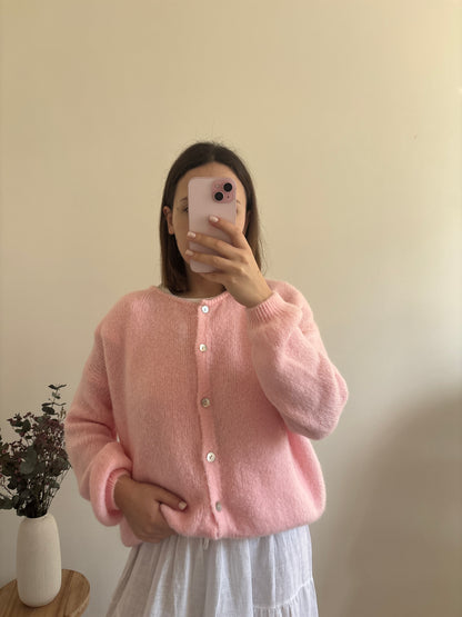 Pink Lou Cardigan