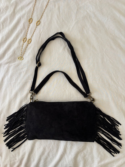 Sac à franges noir