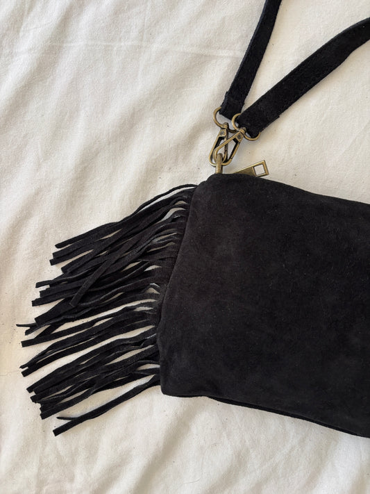 Sac à franges noir
