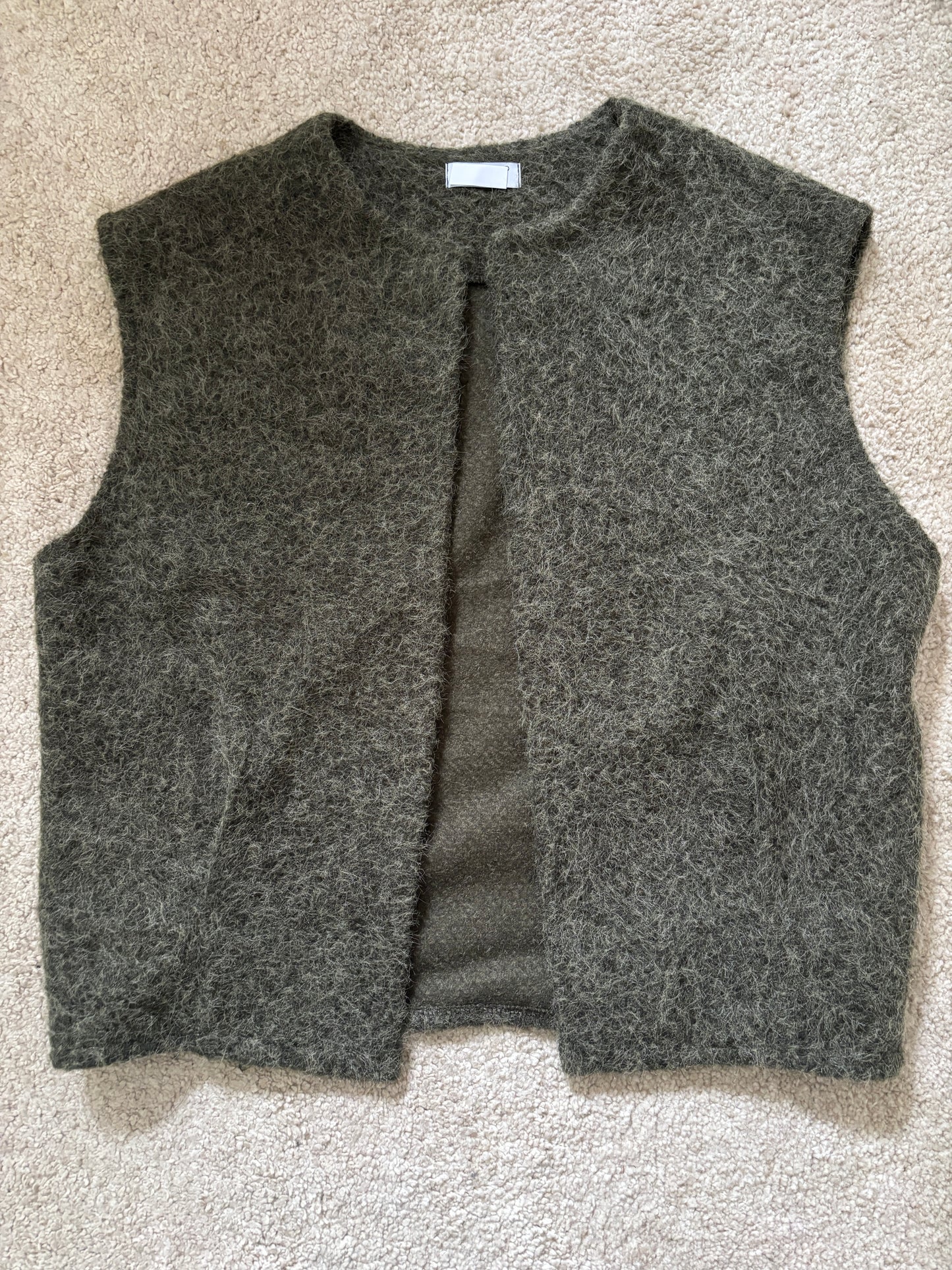 Gilet Célia kaki
