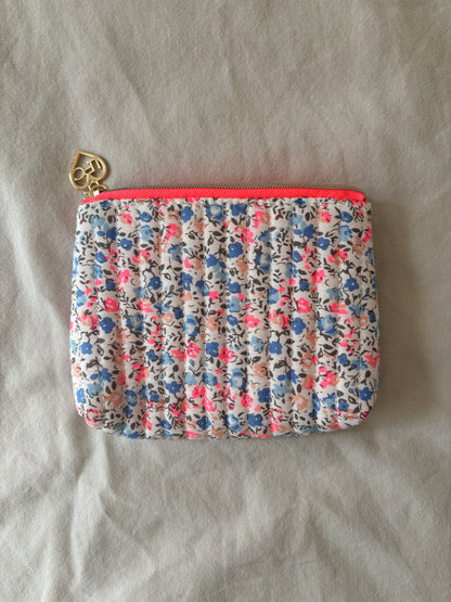 Fluorescent pink purse