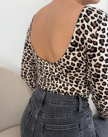 Leopard bodysuit