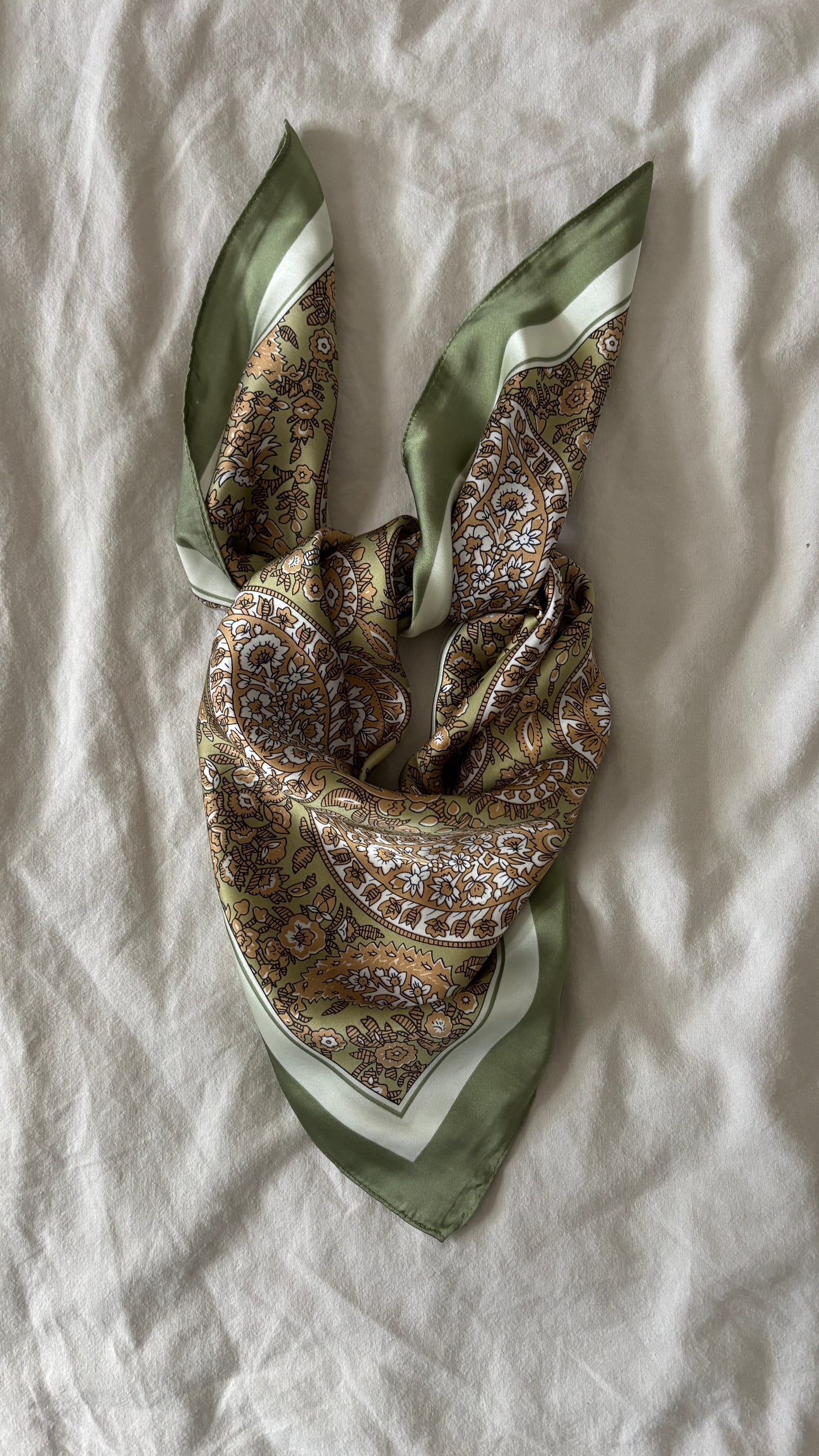 Groene sjaal