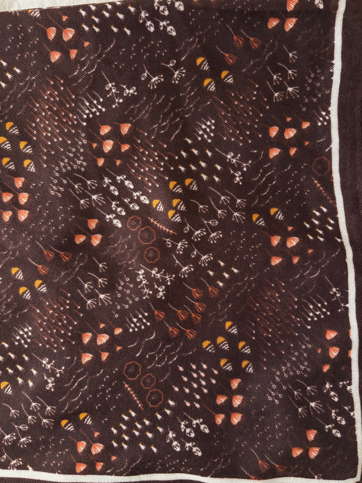 brown scarf