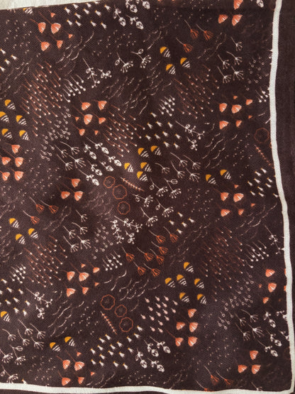 brown scarf