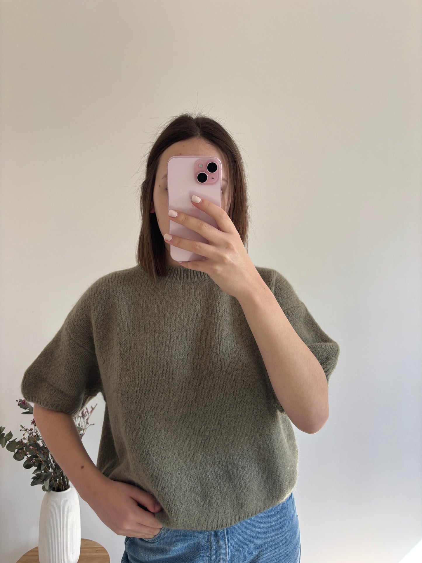 Olivia marineblauwe trui