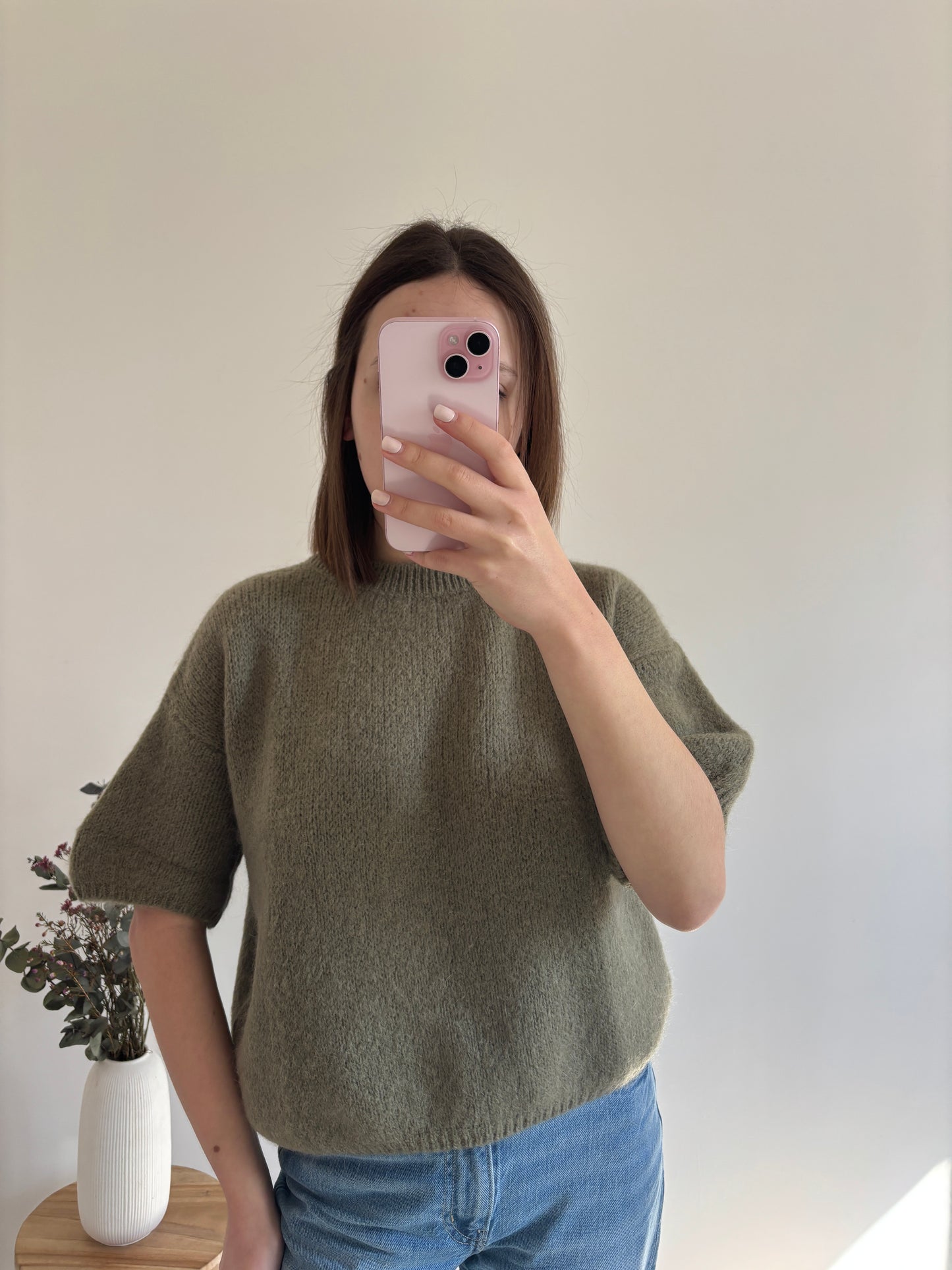 Olivia marineblauwe trui