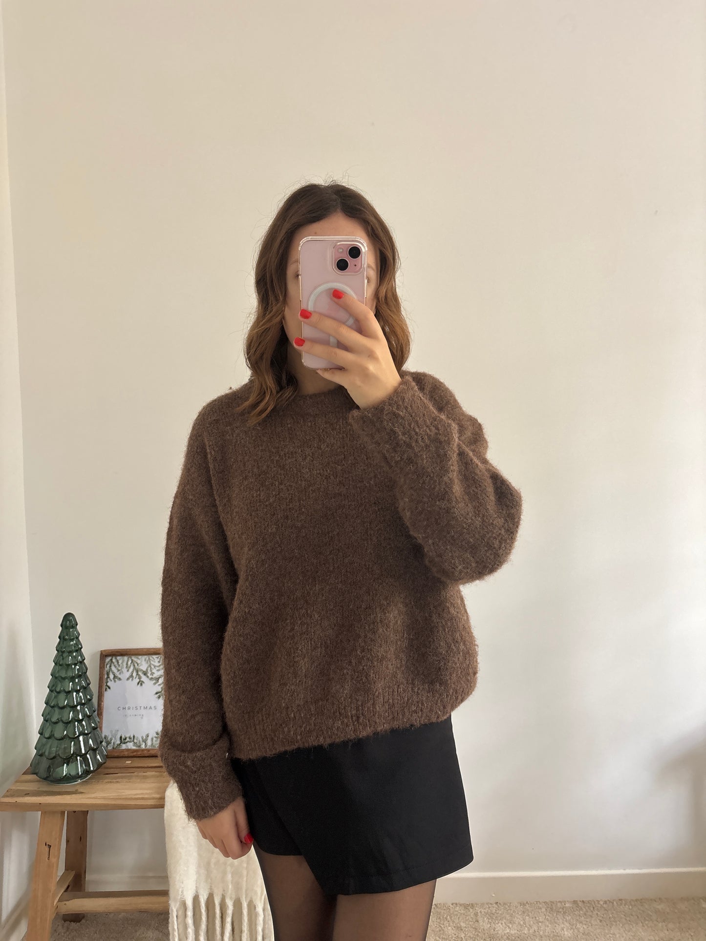 Pull Lucie noisette