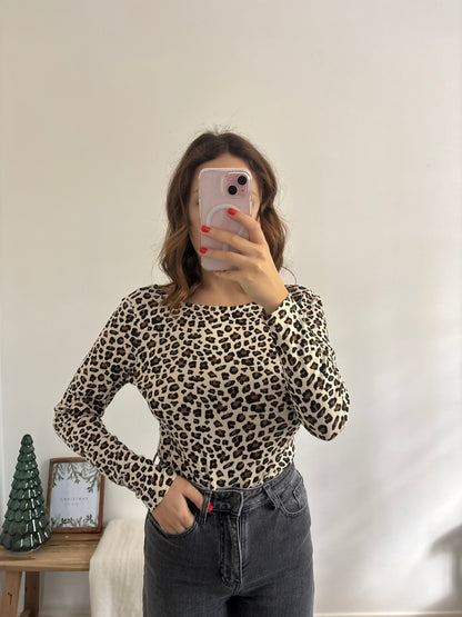 Leopard bodysuit