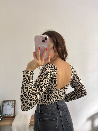Leopard bodysuit